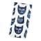 Blue Cat Face Pattern 10" x 10" Cotton Twill Napkin